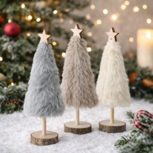 Yeti juletræ træ dekoration 23cm