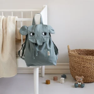 Roommate elefant rygsæk økologisk canvas