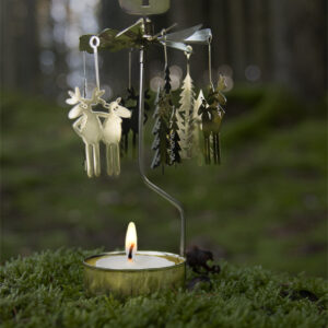 Englespil elg guld metal 16 cm