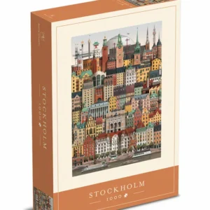 Stockholm puslespil 1000 brikker fra Martin Schwartz