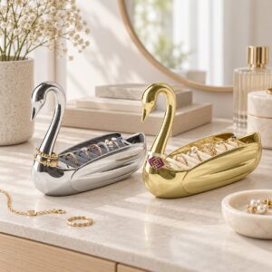 Umbra Svane ringholder Guld og Chrome